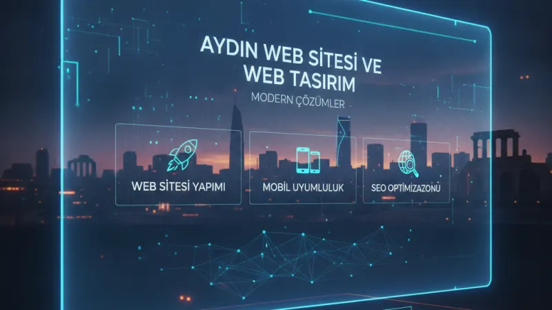Aydın Web Sitesi Yaptırma ve Web Tasarım | Modern Çözümler