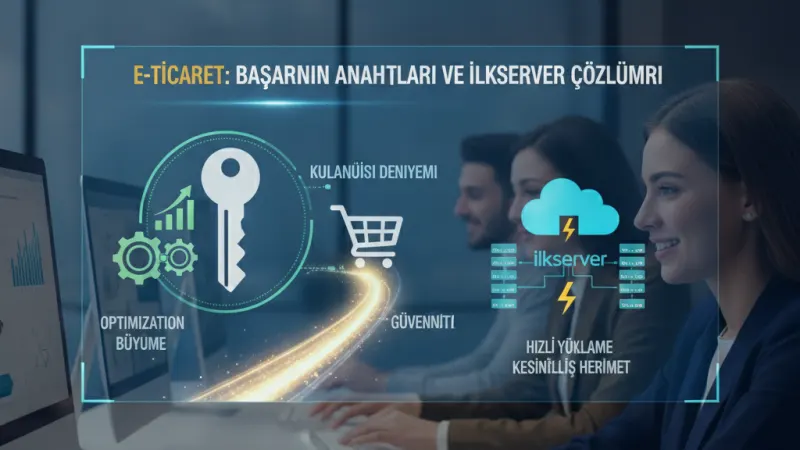 E-ticaret: Başarının Anahtarları ve İlkserver Çözümleri