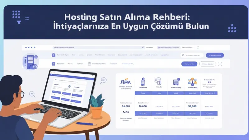 Hosting Satın Alma Rehberi: İhtiyaçlarınıza En Uygun Çözümü Bulun