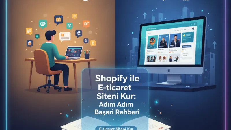 Shopify ile E-ticaret Siteni Kur: Adım Adım Başarı Rehberi